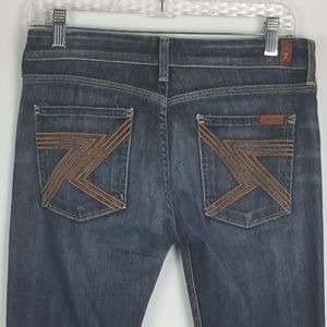 7 For All Mankind Cassie Dean Boot Cut Jeans